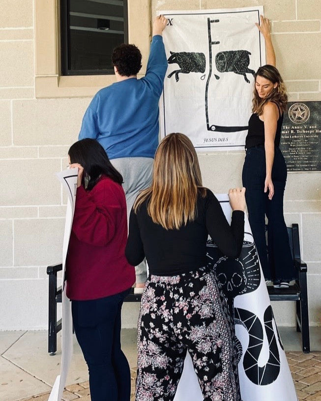 Stations In The Street -  Printable Art Show Package