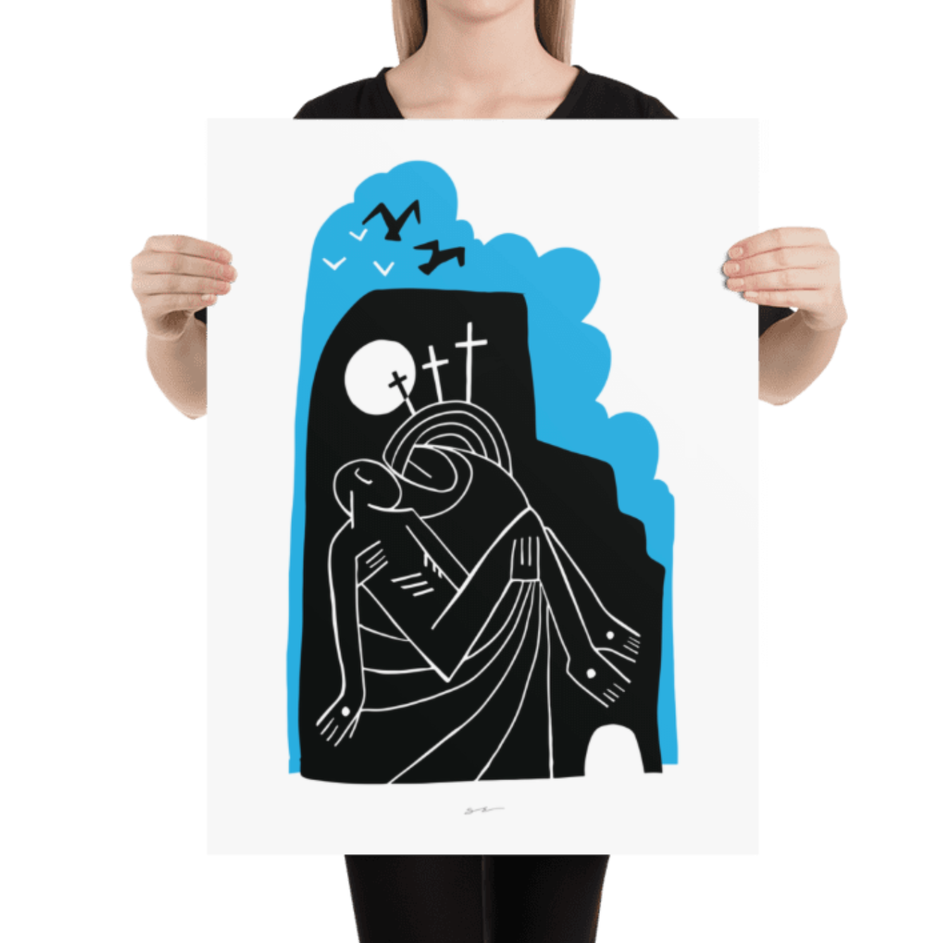 Pieta Blue