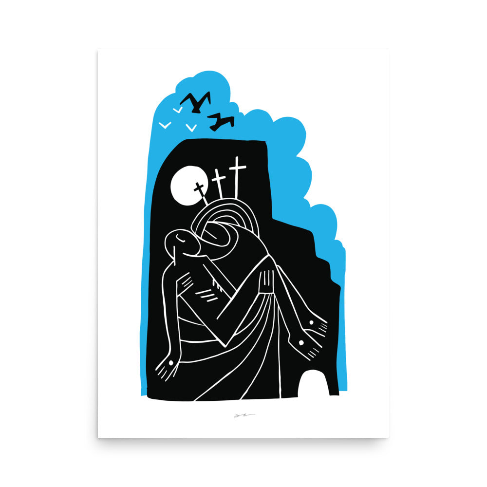 Pieta Blue
