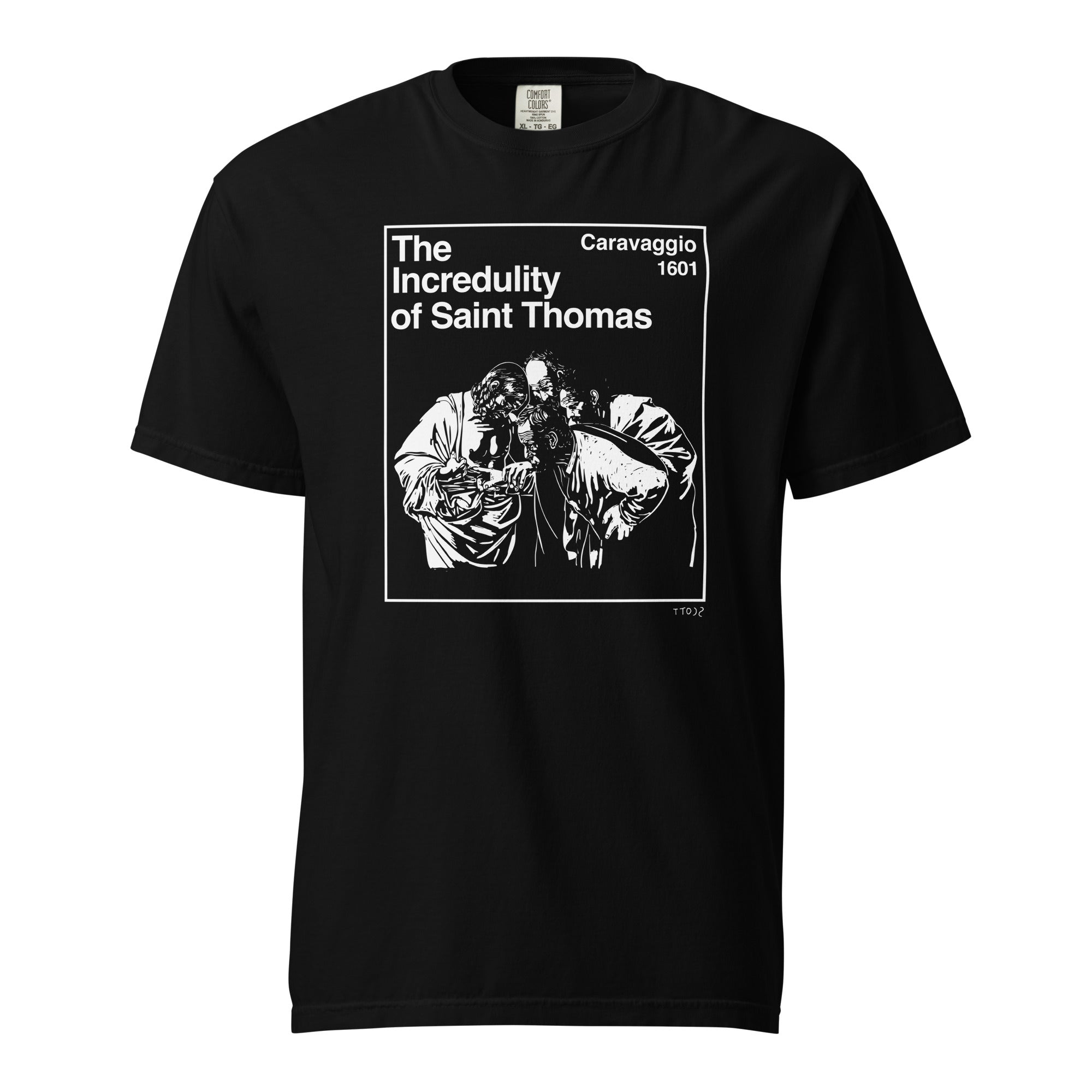 Art Shirt - The Incredulity of Saint Thomas