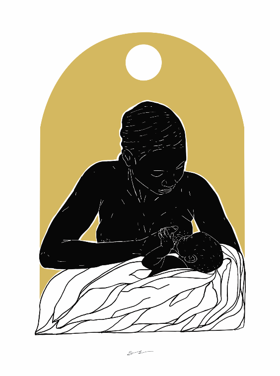 Mary and Christ