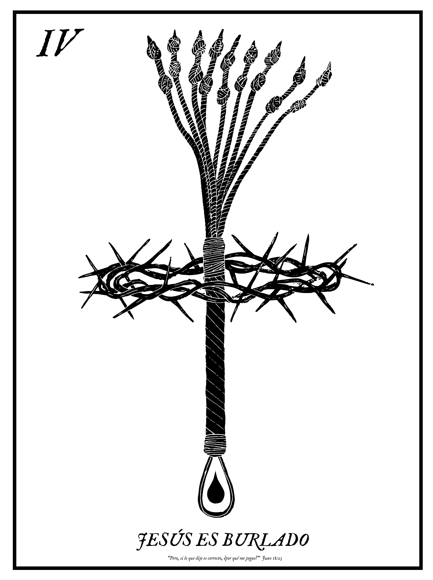 Stations In The Street *SPANISH VERSION -  Printable Art Show Package