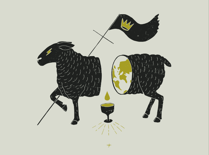 Slain Lamb Icon