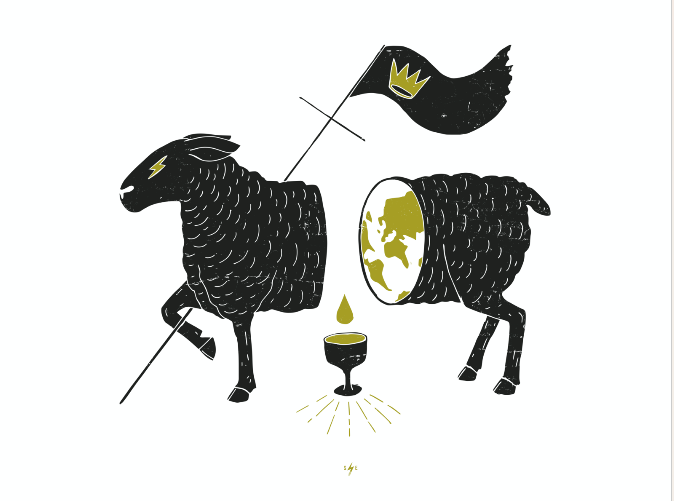 Slain Lamb Icon