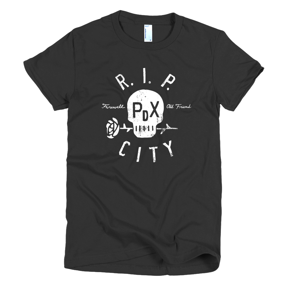 R.I.P. City - Skull Shirt