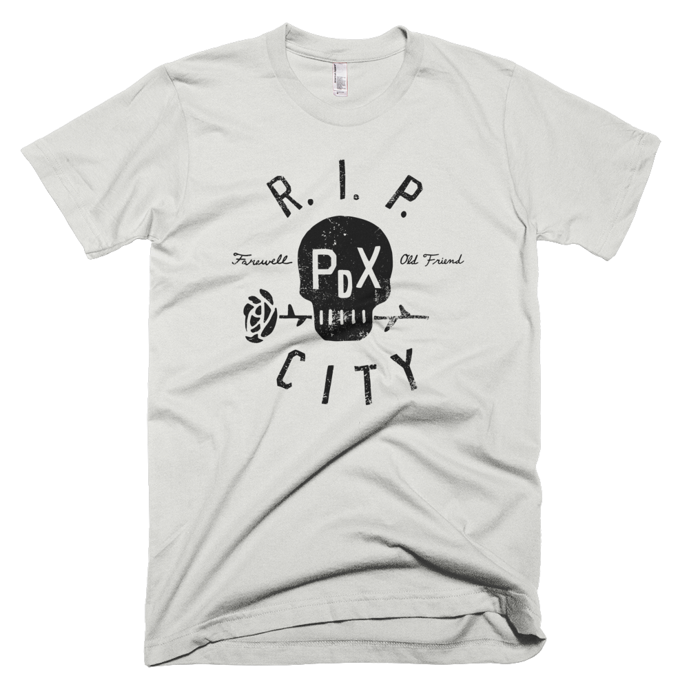 R.I.P. City - Skull Shirt