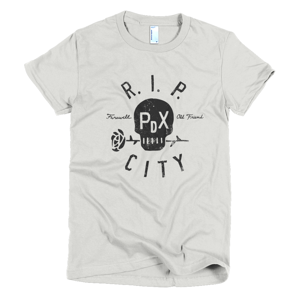 R.I.P. City - Skull Shirt