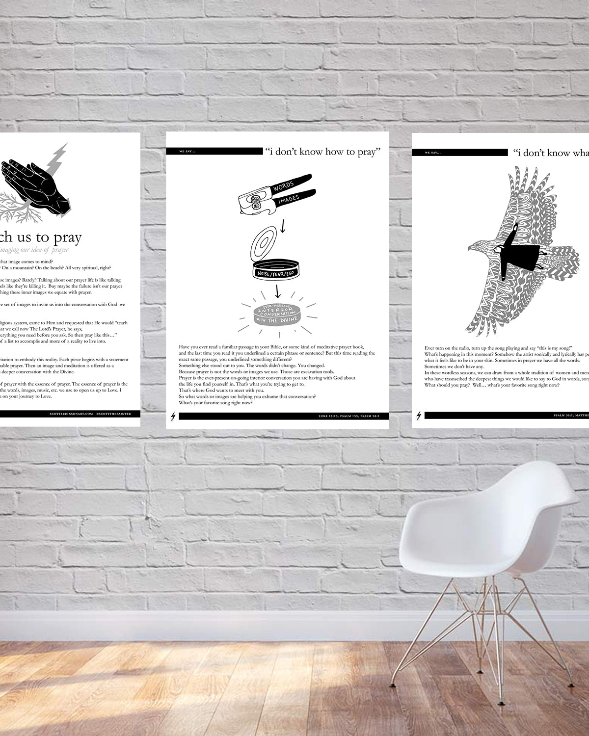 Teach Us To Pray - Downloadable Artshow