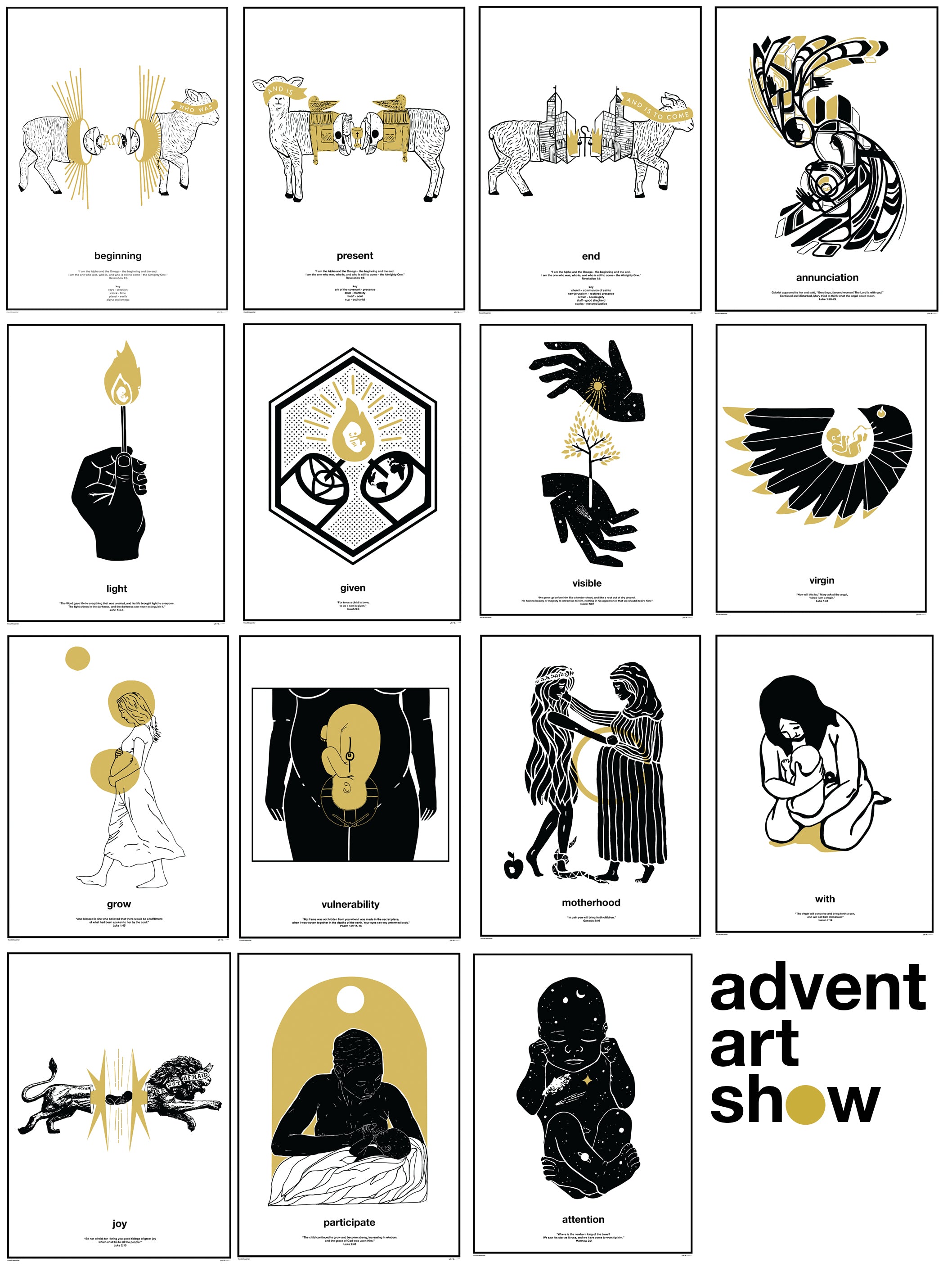 Advent Art Show - Digital Package