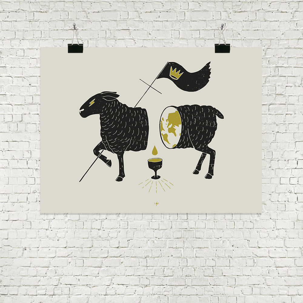 Slain Lamb Icon