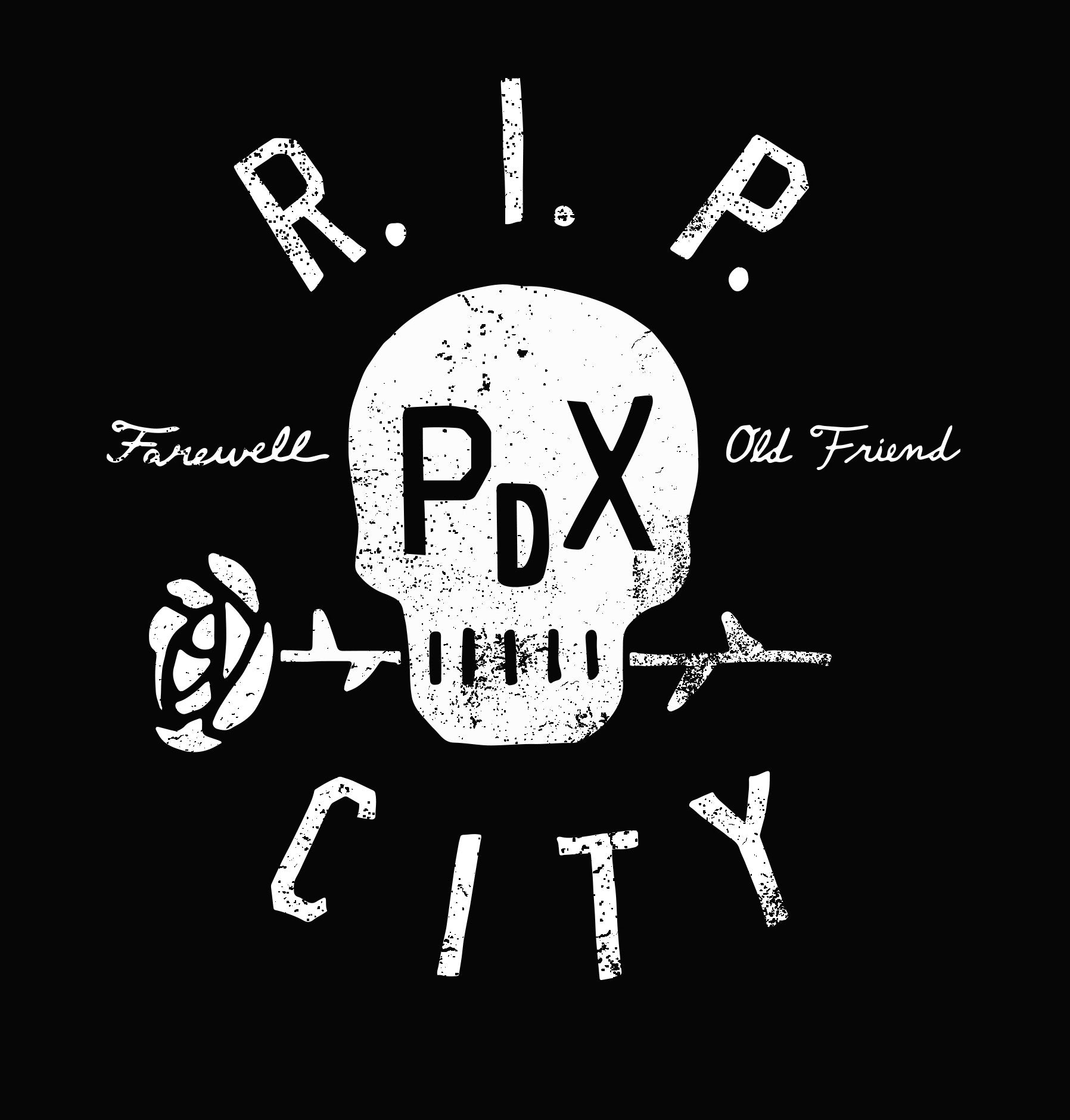 R.I.P. City - Skull Shirt
