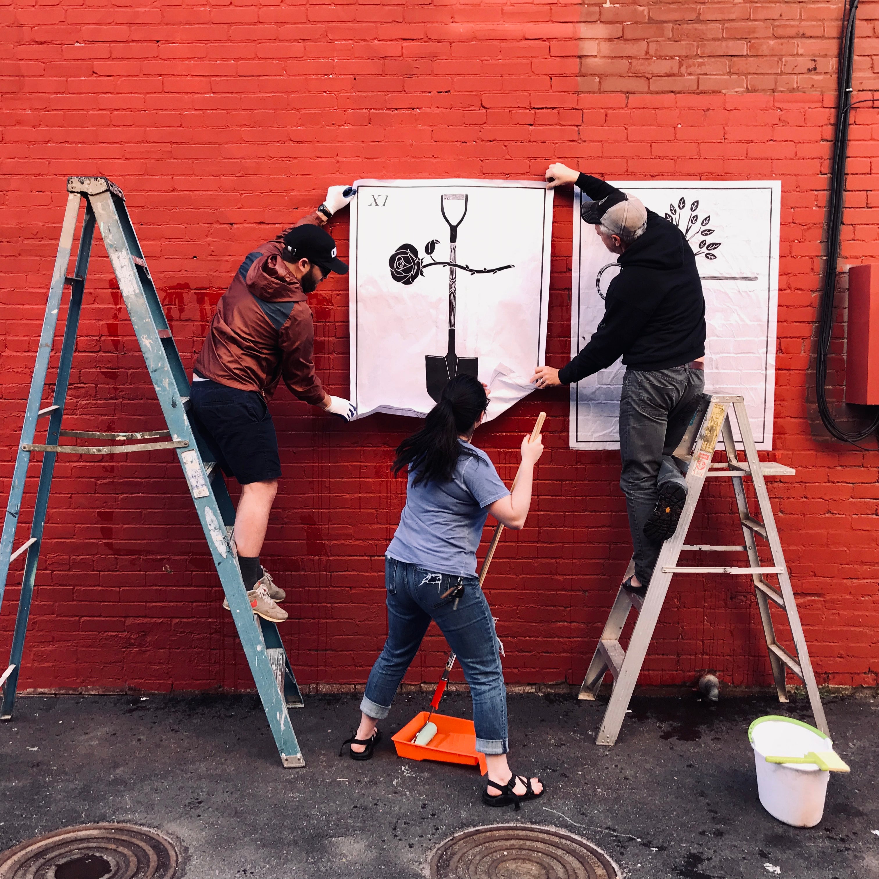 Stations In The Street -  Printable Art Show Package
