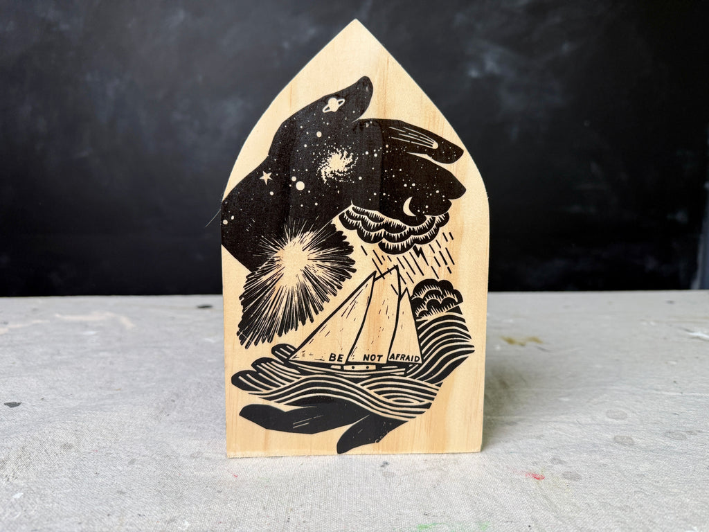 Be Not Afraid In These Hands— Arch Print