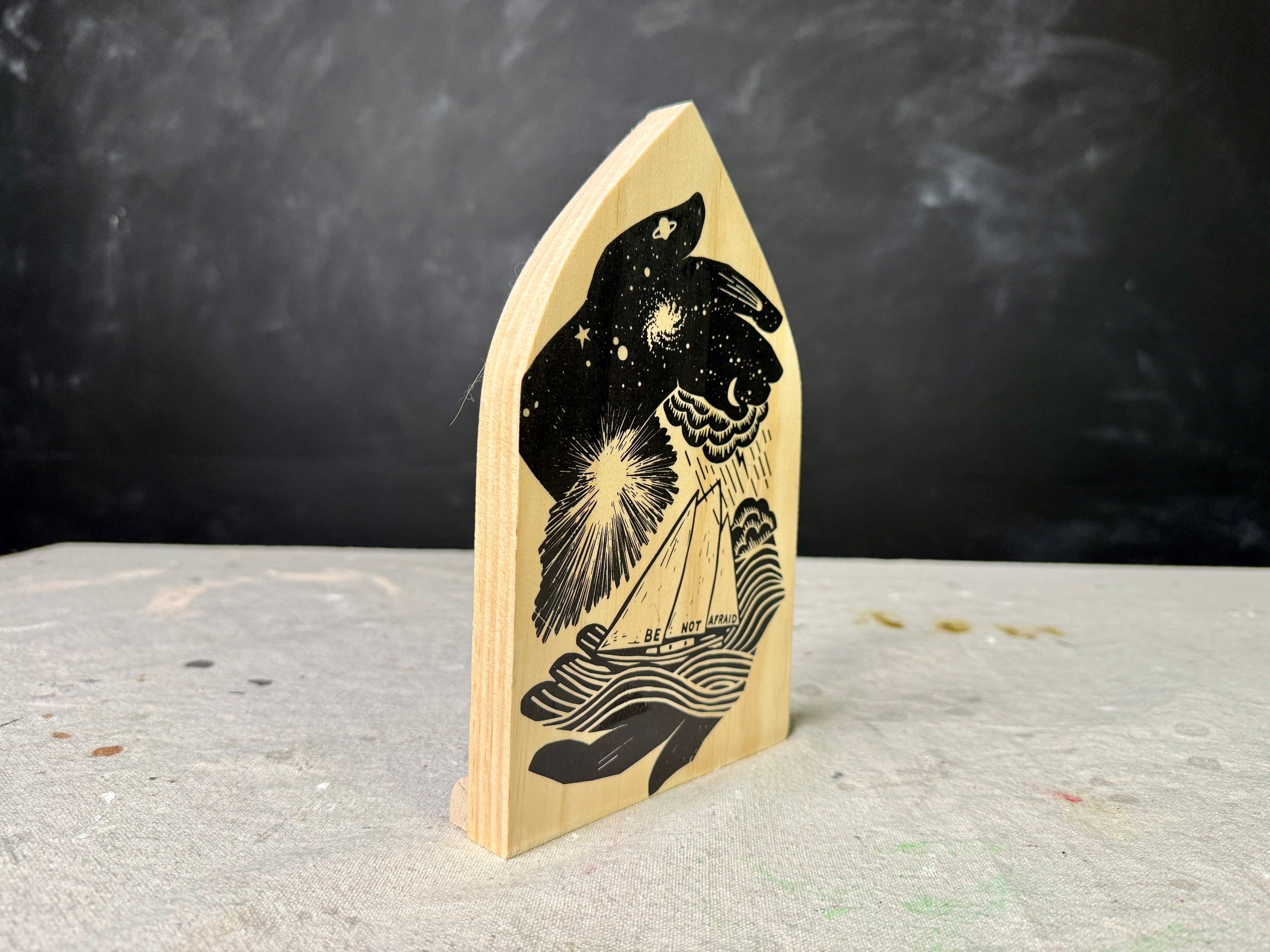 Be Not Afraid In These Hands— Arch Print
