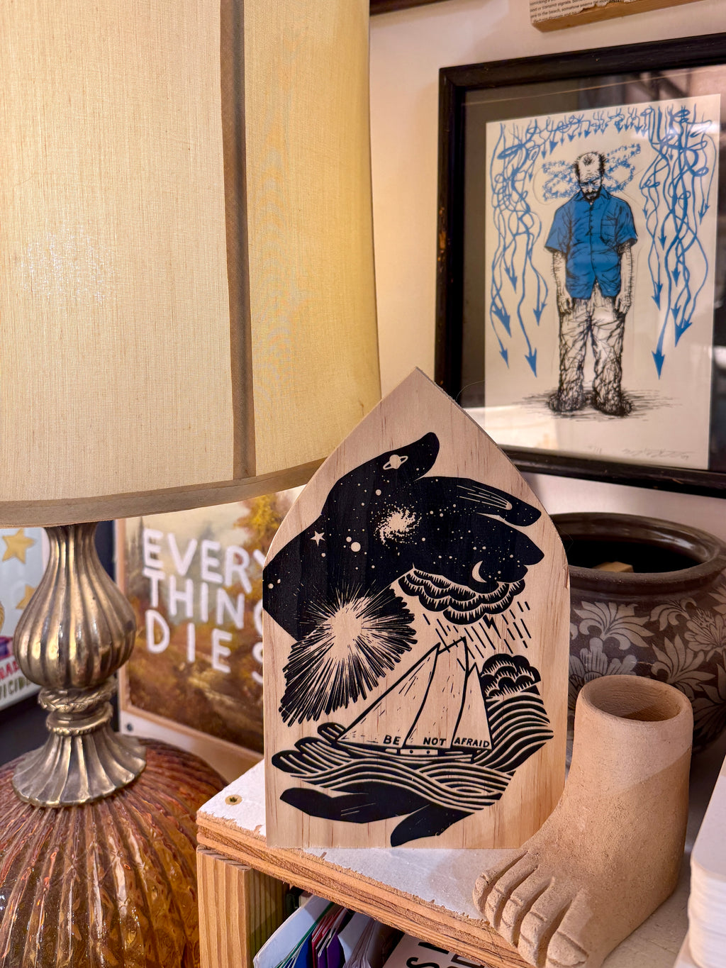 Be Not Afraid In These Hands— Arch Print