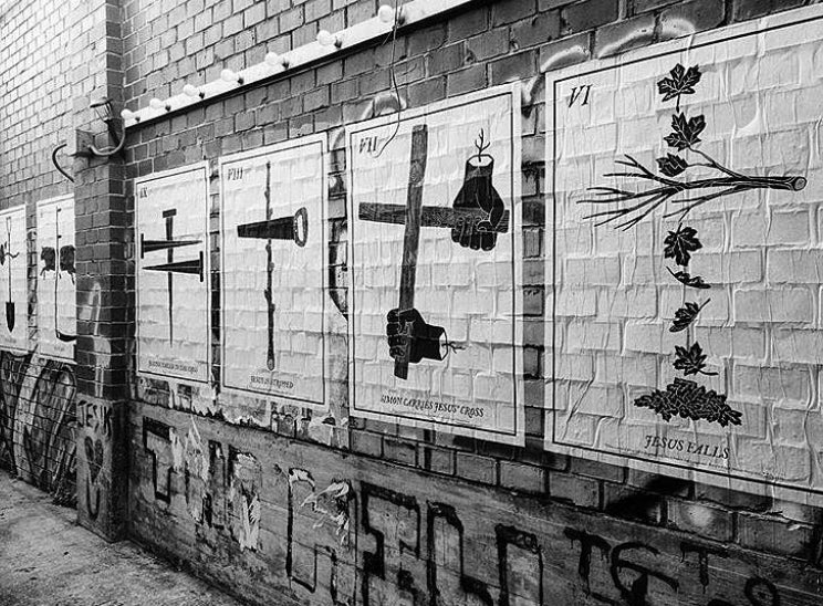 Stations In The Street *GERMAN VERSION -  Printable Art Show Package
