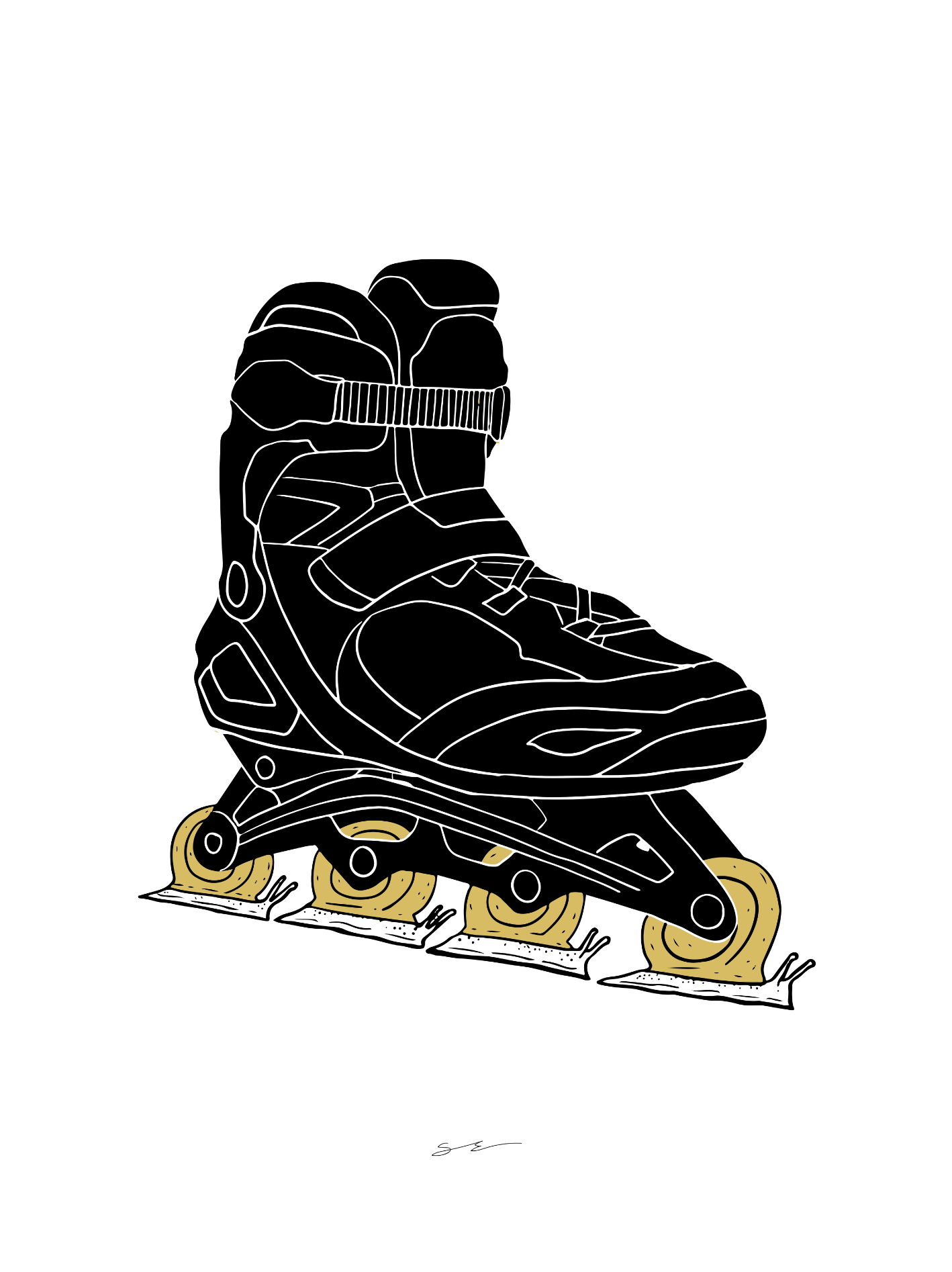 Grace for Your Pace - Snail Skates