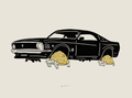 Grace for Your Pace - Tortoise Muscle Car