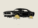 Grace for Your Pace - Tortoise Muscle Car