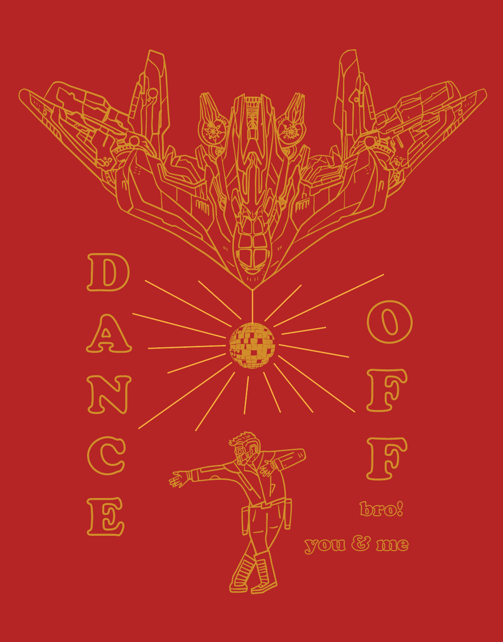 Starlord Dance Off Shirt