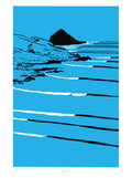 Coastal Break Blue
