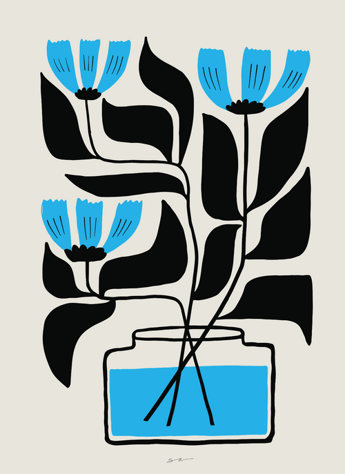 Blue Flowers