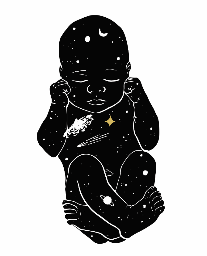 Advent Star Baby - Digital Image