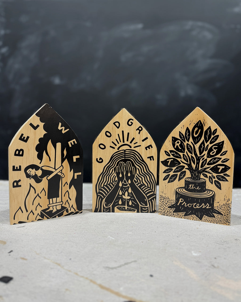 Trust the Process — Arch Print