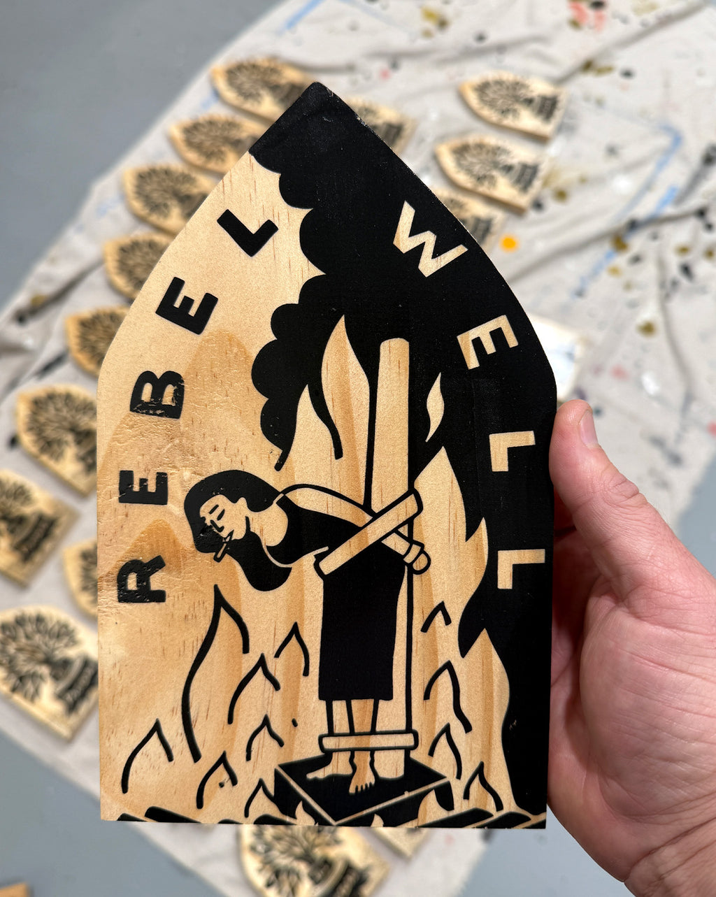 Rebel Well — Arch Print