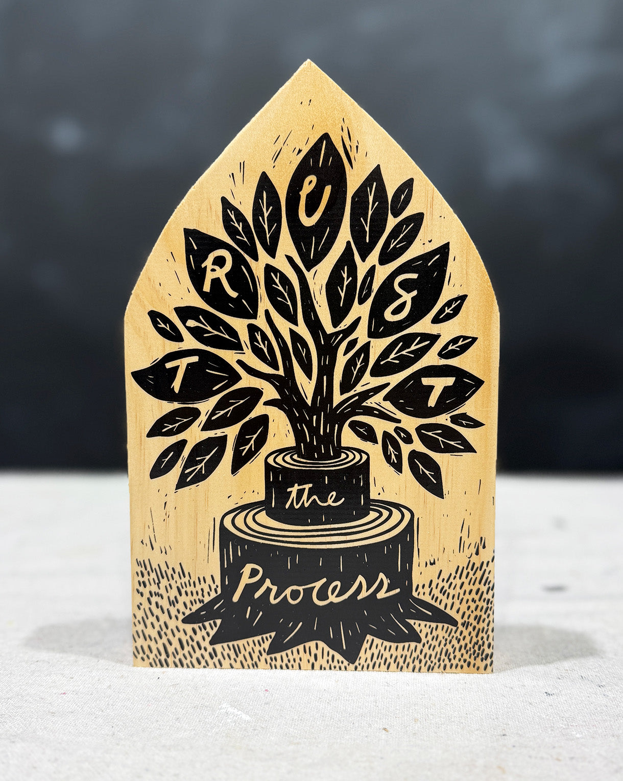 Trust the Process — Arch Print