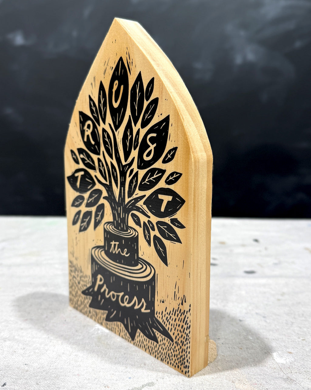 Trust the Process — Arch Print