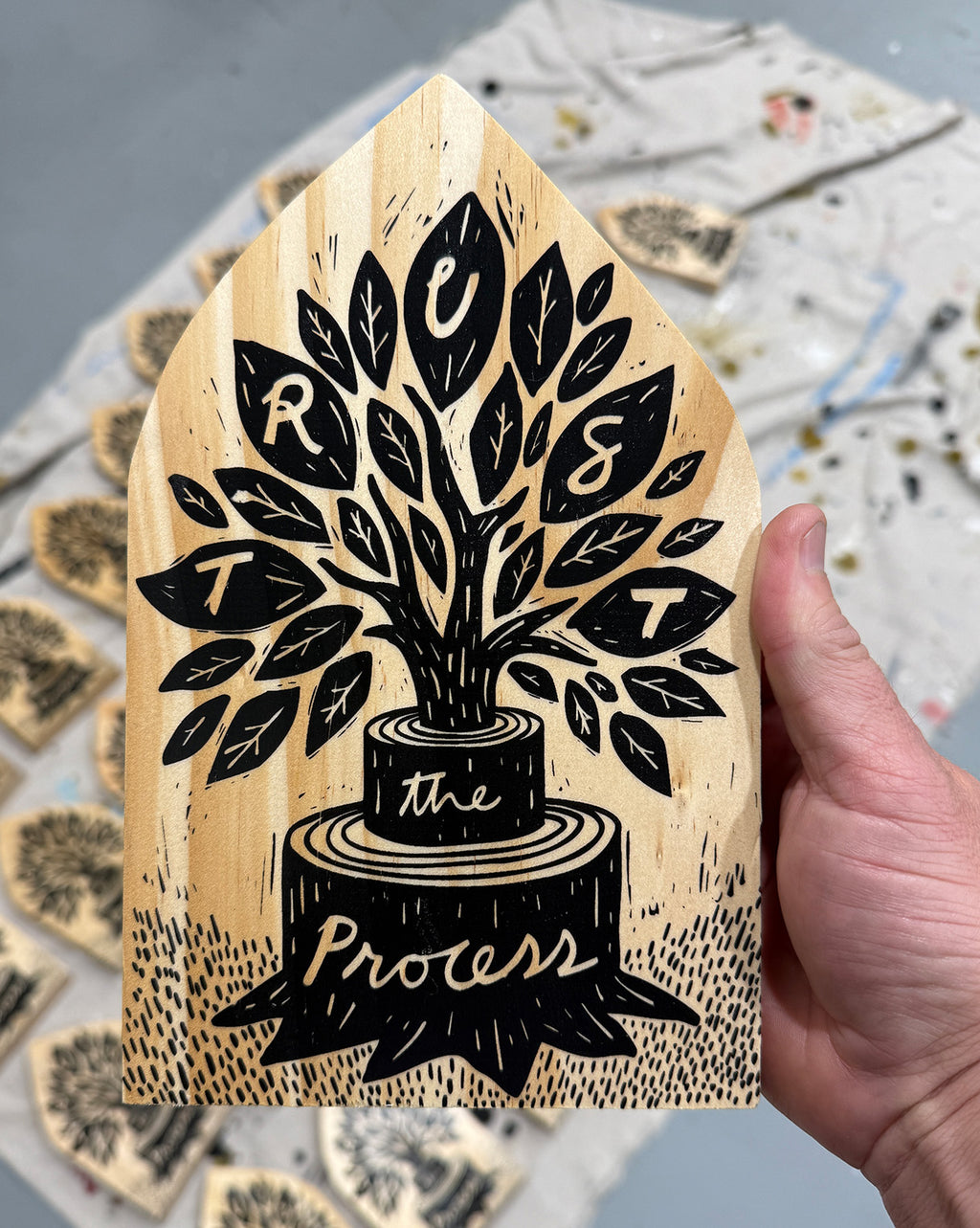 Trust the Process — Arch Print