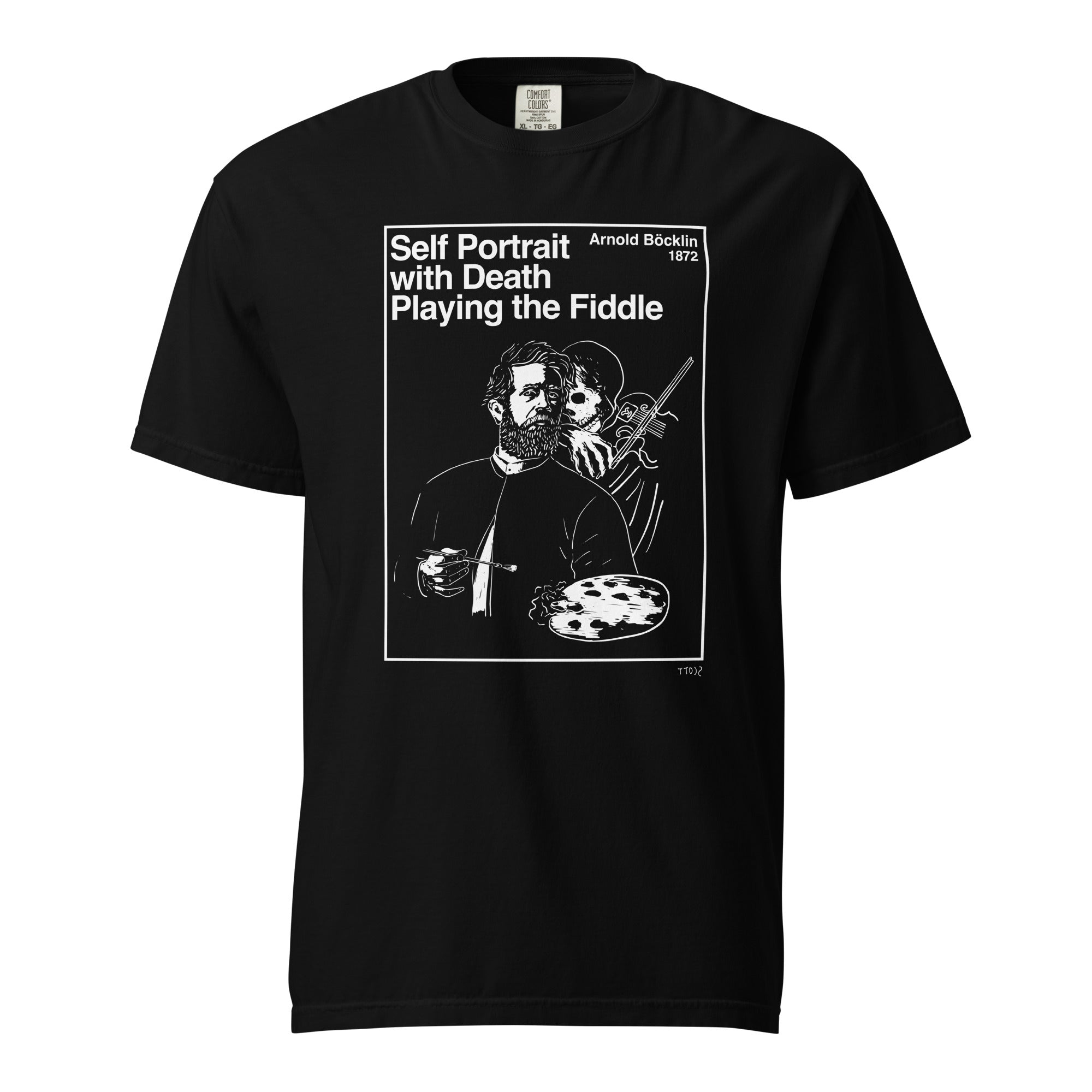 Art Shirt - Death Playing Fiddle