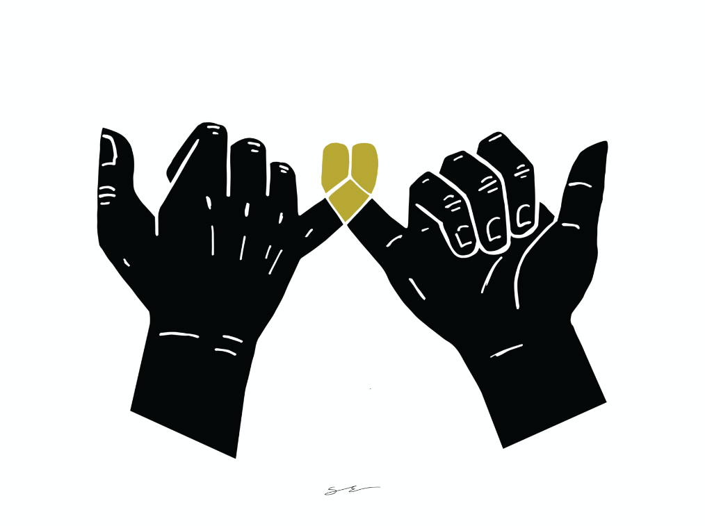 Pinky Swear - Black and Gold
