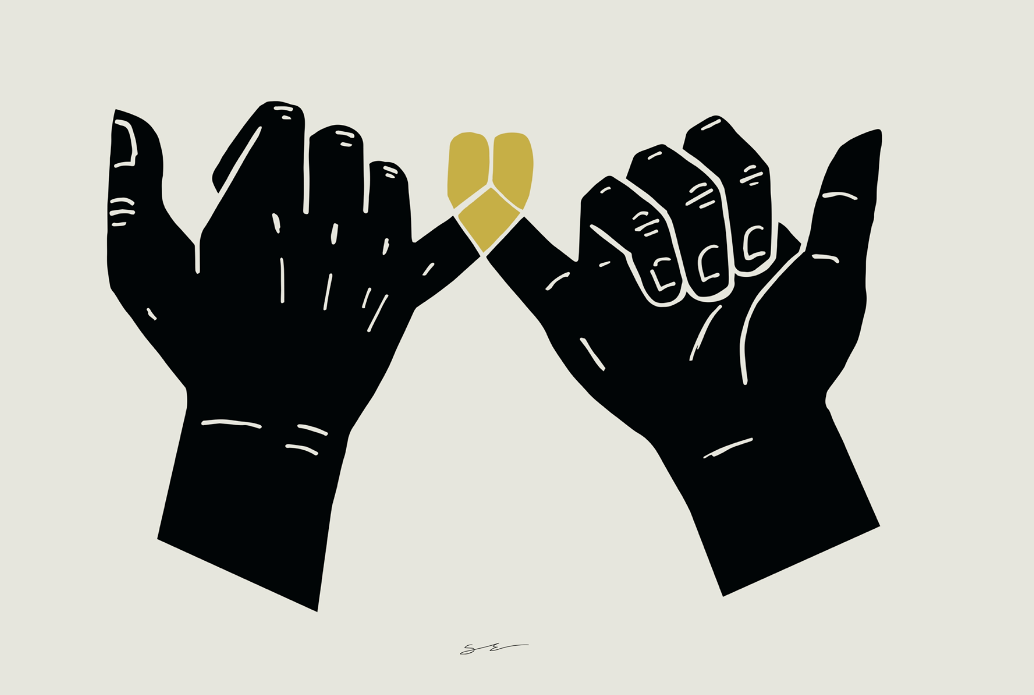 Pinky Swear - Canvas