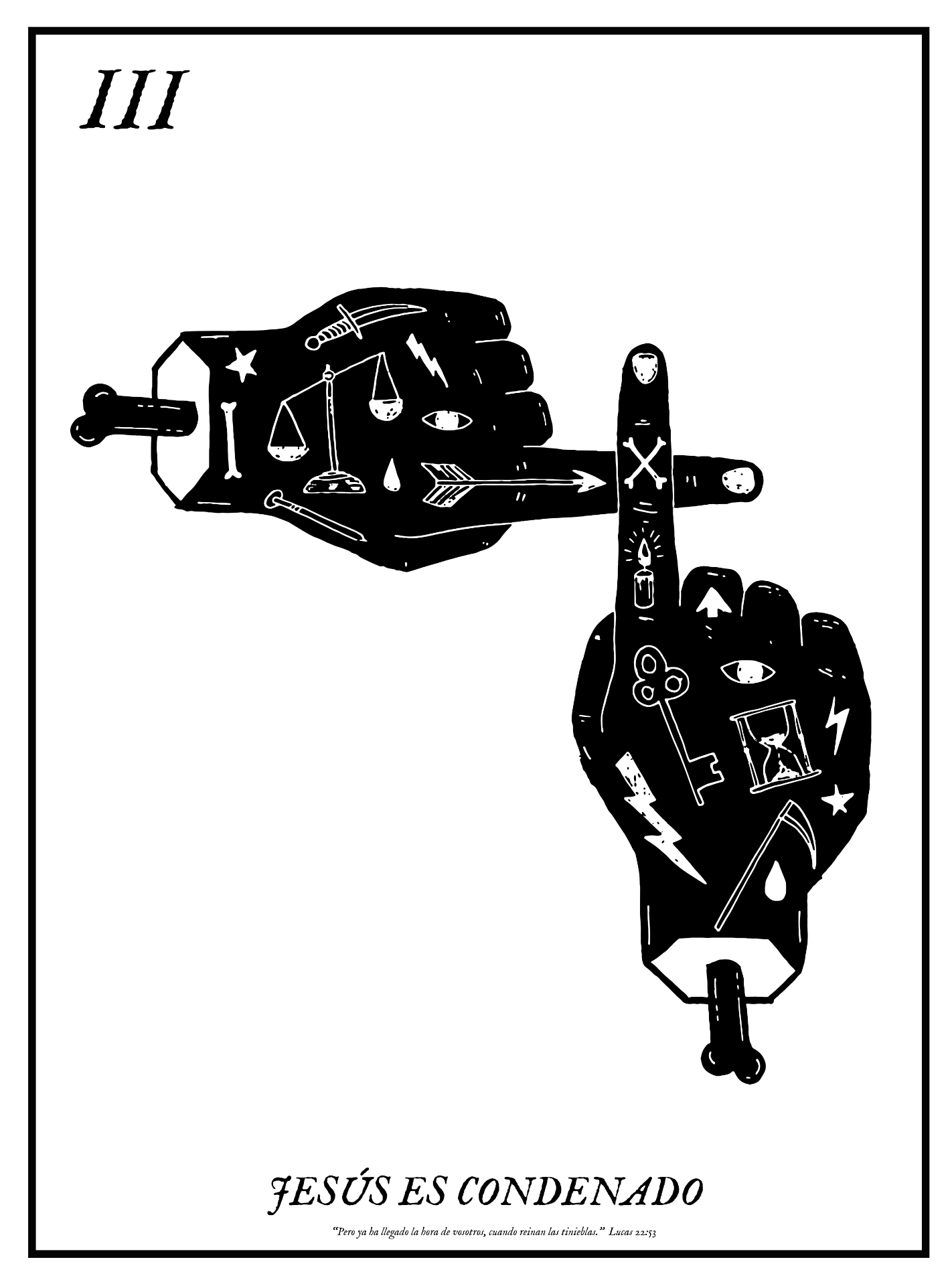 Stations In The Street *SPANISH VERSION -  Printable Art Show Package