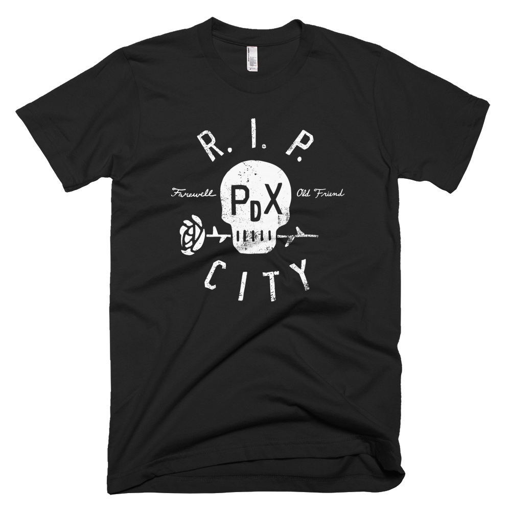 R.I.P. City - Skull Shirt