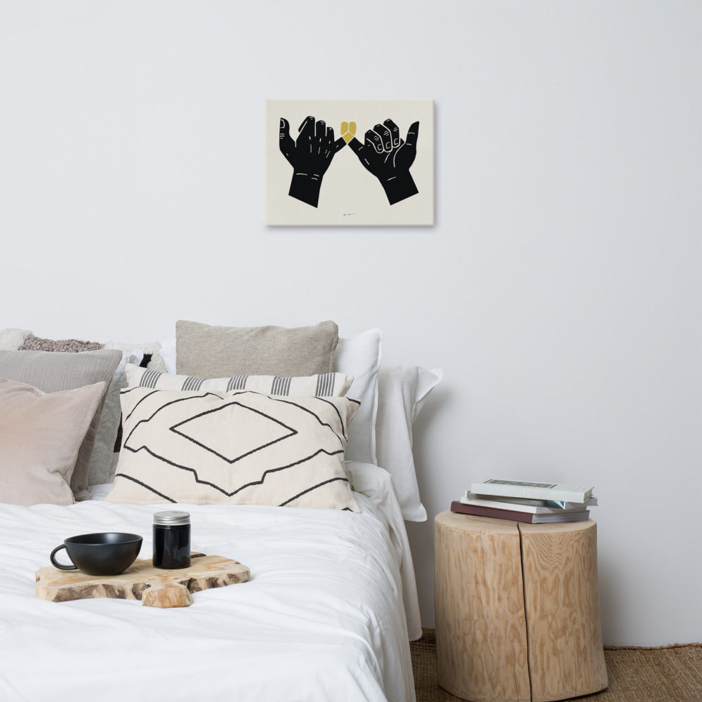 Pinky Swear - Canvas