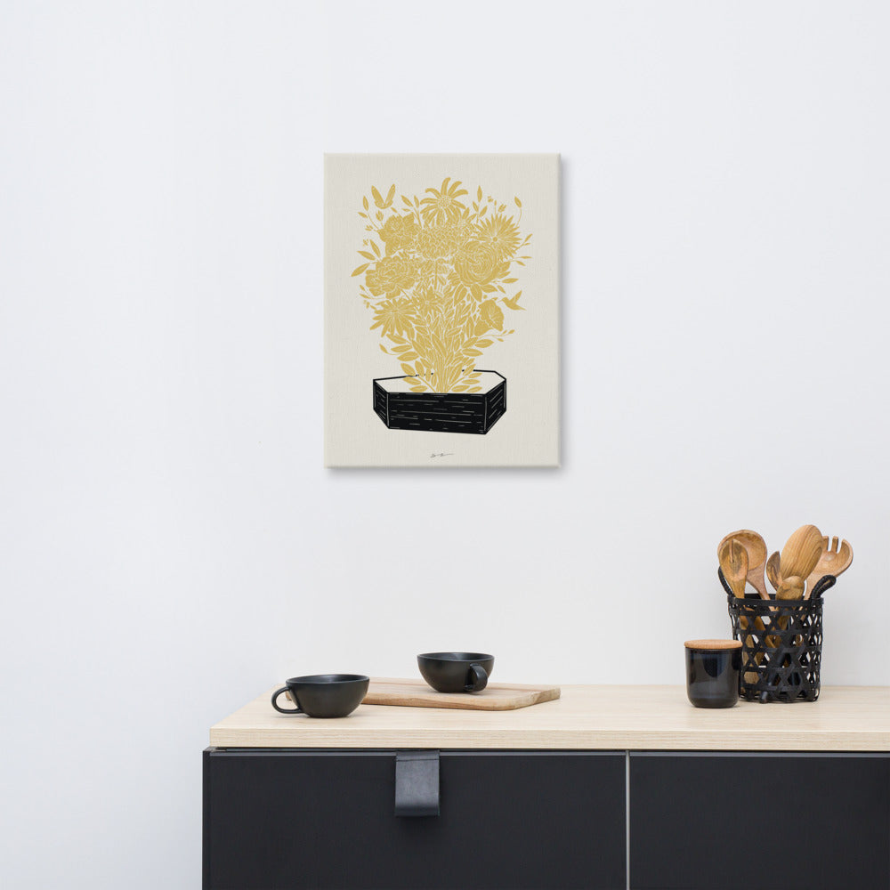 Resurrection Flowers - Canvas