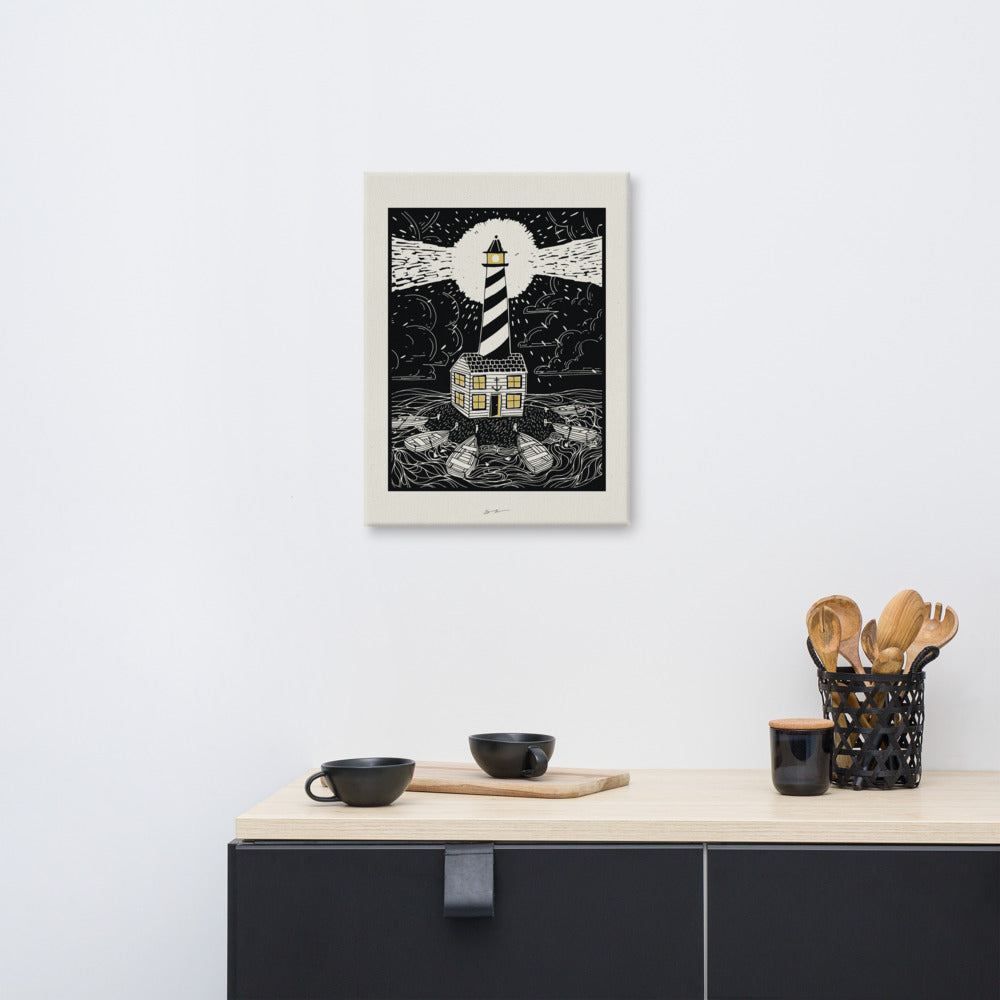 The Light of Gathered Journeys - Canvas