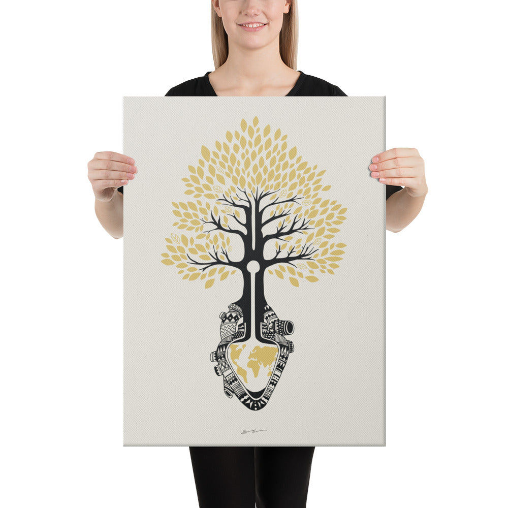 Flourishing Heart - Canvas