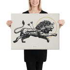 Be Not Afraid w/ Halo - Canvas