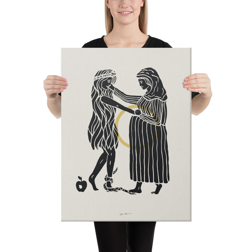 Mary & Eve - Canvas