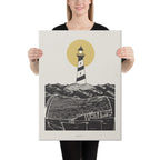 Lighthouse Shipwreck - Canvas