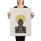 The Sorrowful Saint - Canvas