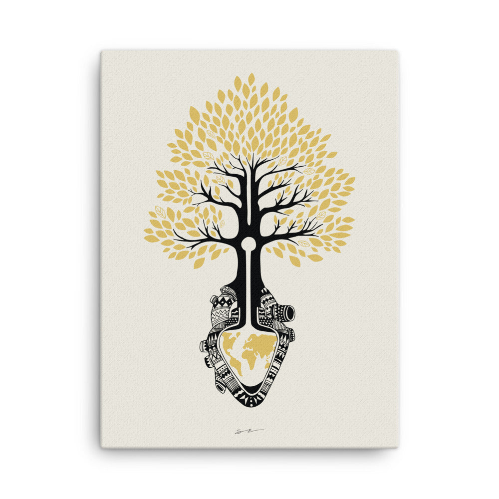 Flourishing Heart - Canvas