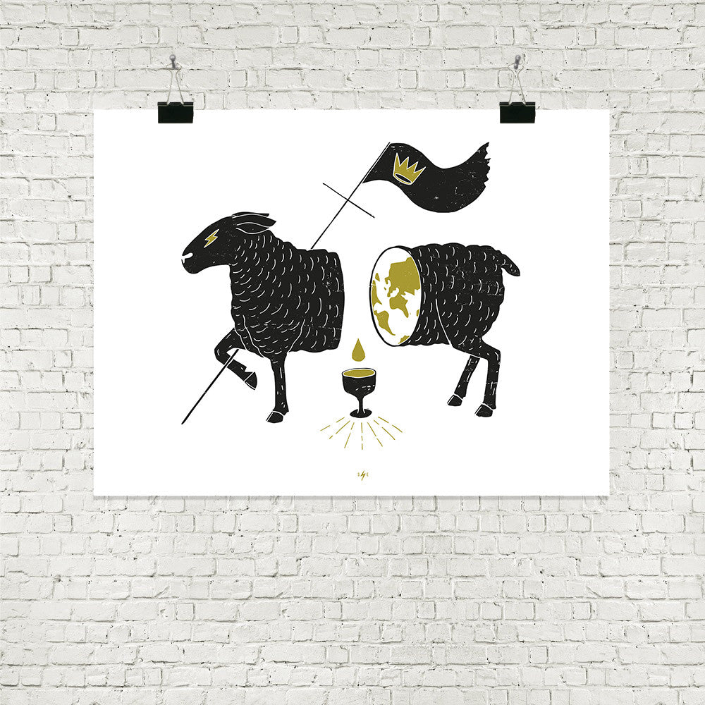 Slain Lamb Icon